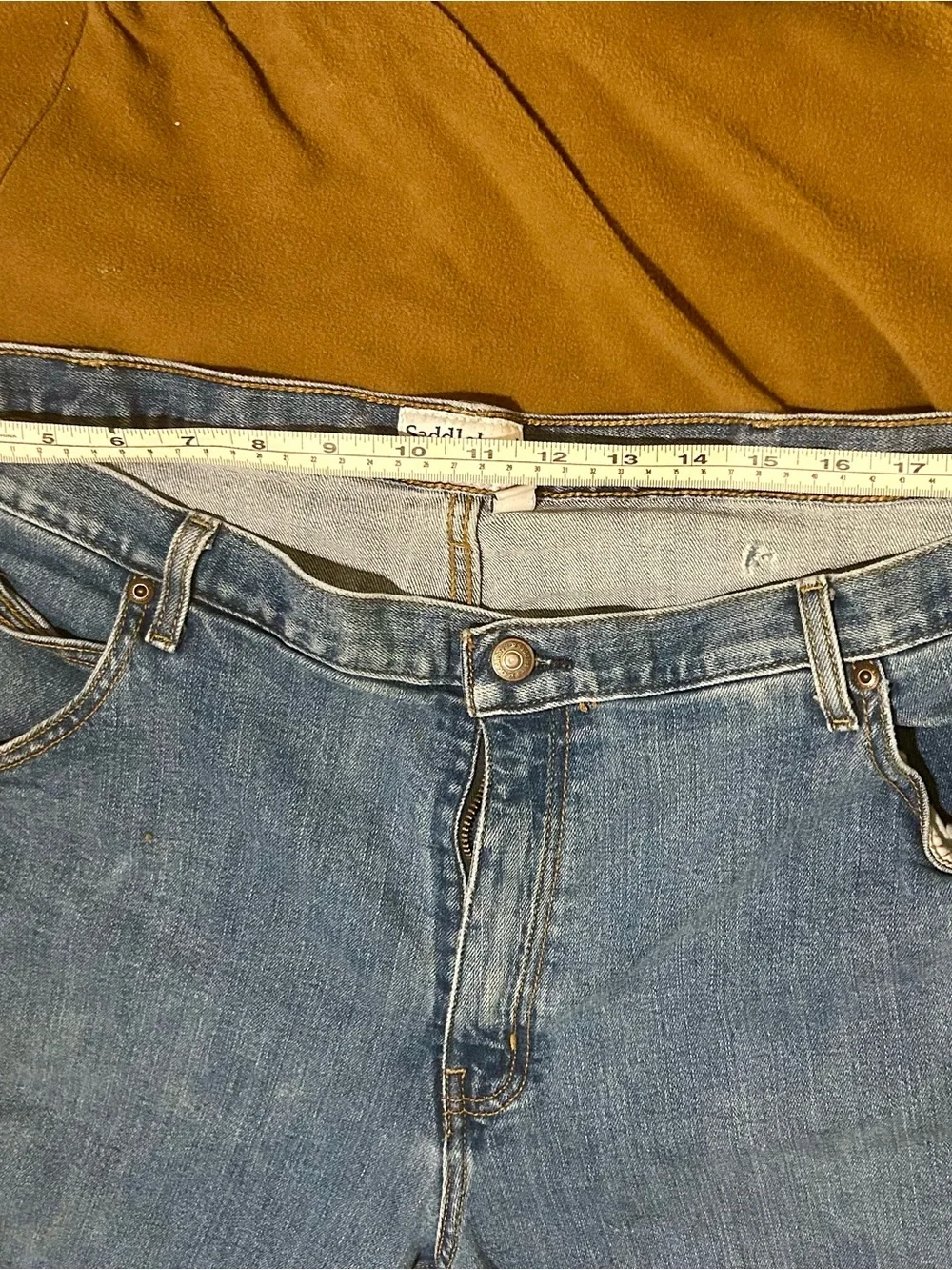 Big & TallSaddlebred Men’s Light Blue Relaxed Fit Jeans